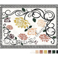 marble medallion , waterjet inlay